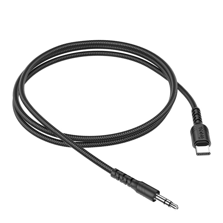 hoco UPA17 Type-C / USB-C Digital Audio Conversion Cable, Length: 1m(Black) - Video & Audio Cable by hoco | Online Shopping UK | buy2fix