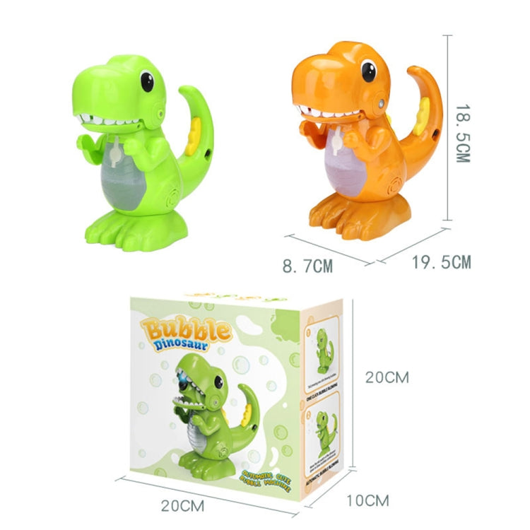 JJR/C V06 Dinosaur Sound Effect Electric Bubble Machine, Version:Non-charging(Green) - Toy Sports by JJR/C | Online Shopping UK | buy2fix