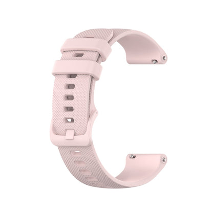 For Garmin Silicone Smart Watch Watch Band, Size:20mm Universal(Pink) - Watch Bands by buy2fix | Online Shopping UK | buy2fix