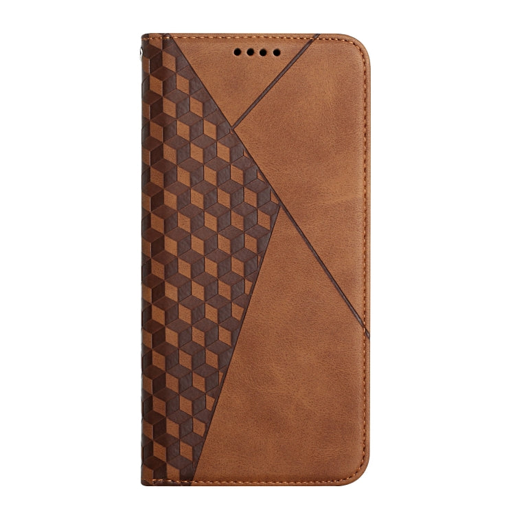 For Motorola Moto E20 / E30 / E40 Skin Feel Magnetic Leather Phone Case(Brown) - Motorola Cases by buy2fix | Online Shopping UK | buy2fix