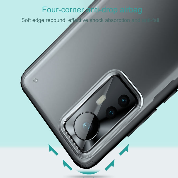 For Xiaomi 12 Pro Four-corner Shockproof TPU + PC Phone Case(Transparent) - 12 Pro Cases by buy2fix | Online Shopping UK | buy2fix