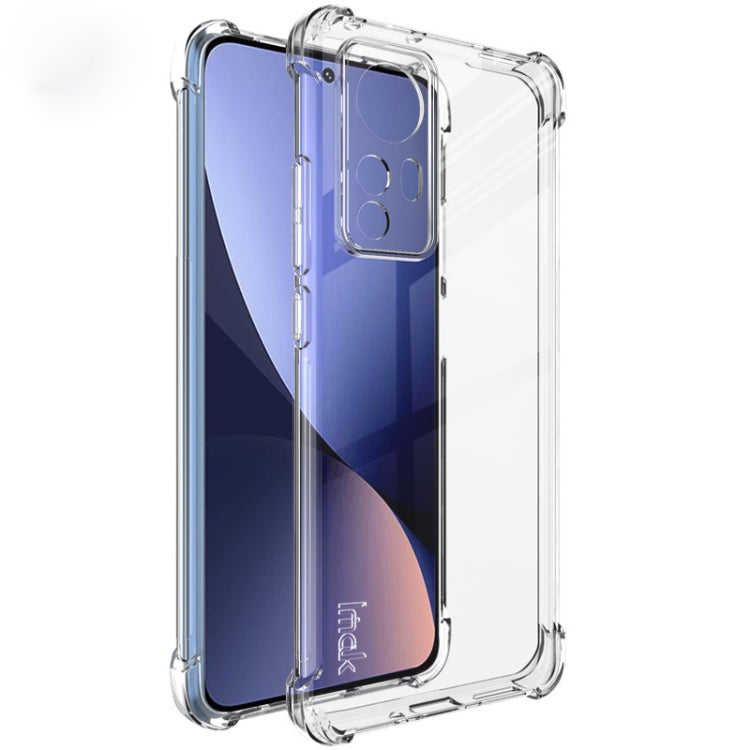 For Xiaomi 12 imak All-inclusive Shockproof Airbag TPU Case with Screen Protector(Transparent) - Xiaomi Cases by imak | Online Shopping UK | buy2fix