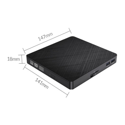 ORICO XD010 External Optical Drive Extension(Black) - Rewritable Drive by ORICO | Online Shopping UK | buy2fix