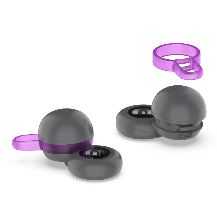 5 Pairs Non-Slip Silicone Earphone Ferrule Set for Sony LinkBuds Ear Cap(Purple) - Apple Accessories by buy2fix | Online Shopping UK | buy2fix