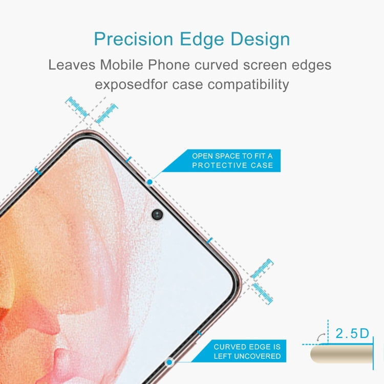 For Samsung Galaxy S21 5G 10pcs 0.26mm 9H 2.5D Tempered Glass Film, Fingerprint Unlocking Is Not Supported - Galaxy S21 5G Tempered Glass by buy2fix | Online Shopping UK | buy2fix