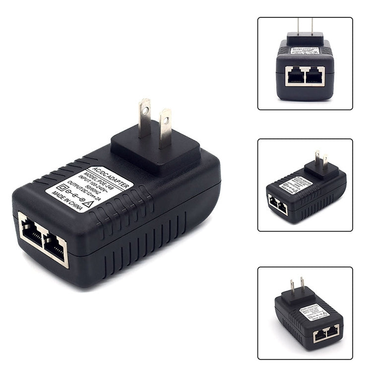 12V 2A Router AP Wireless POE / LAD Power Adapter(US Plug) - Network Hardware by buy2fix | Online Shopping UK | buy2fix