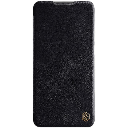 For Samsung Galaxy A13 4G NILLKIN QIN Series Crazy Horse Texture Leather Case(Black) - Galaxy Phone Cases by NILLKIN | Online Shopping UK | buy2fix