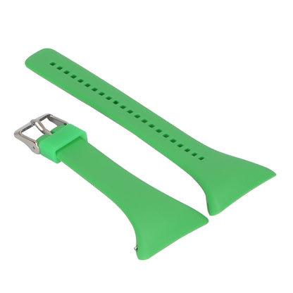 For POLAR FT4 & FT7 Silicone Watch Band(Green) - Smart Wear by buy2fix | Online Shopping UK | buy2fix