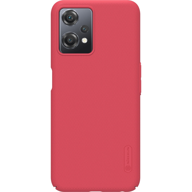 For OnePlus Nord CE 2 Lite 5G NILLKIN Frosted PC Phone Case(Red) - OnePlus Cases by NILLKIN | Online Shopping UK | buy2fix