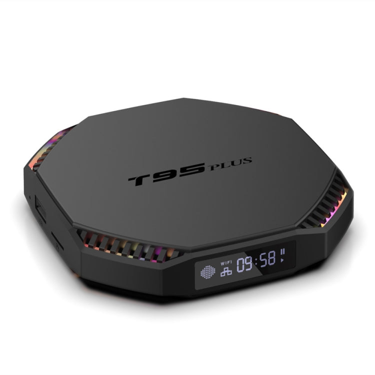 T95 Plus RK3566 Dual Wifi Bluetooth Smart TV Set Top Box, 8GB+128GB(EU Plug) - Consumer Electronics by buy2fix | Online Shopping UK | buy2fix
