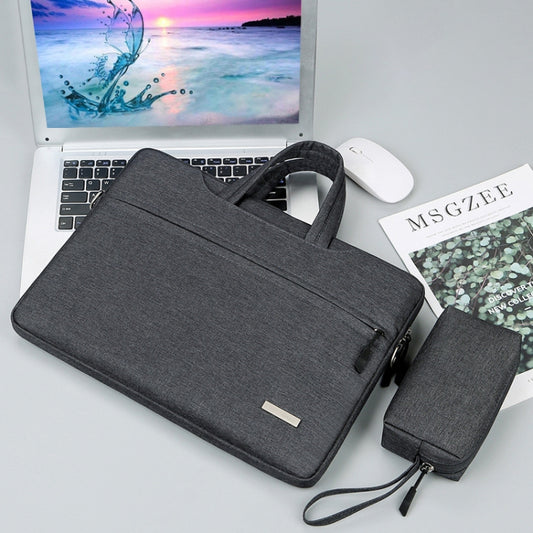 Handbag Laptop Bag Inner Bag with Power Bag, Size:15.6 inch(Dark Grey) - Other by buy2fix | Online Shopping UK | buy2fix