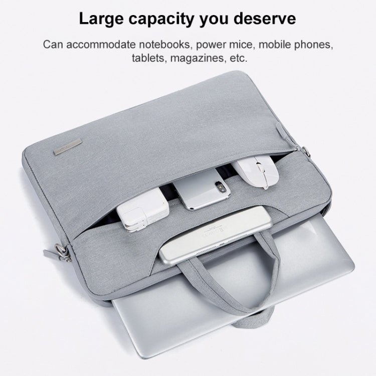 Handbag Laptop Bag Inner Bag with Power Bag, Size:15.6 inch(Grey) - Other by buy2fix | Online Shopping UK | buy2fix