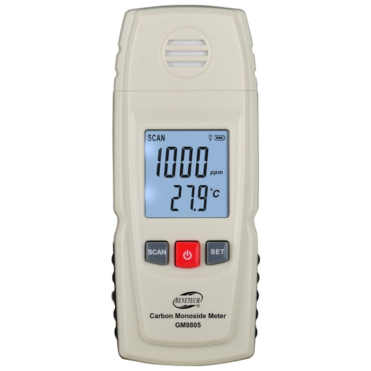 GM8805 Portable Digital Carbon Monoxide Meter, Battery Not Included - Gas Monitor by buy2fix | Online Shopping UK | buy2fix