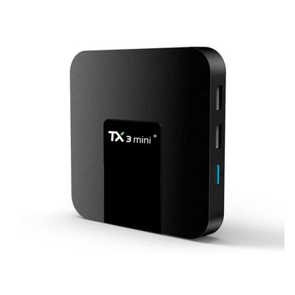 TX3 mini+  Android 11.0 Smart TV Box, Amlogic S905W2 Quad Core, Memory:4GB+64GB, 2.4GHz / 5GHz WiFi(UK Plug) - Amlogic S905 by buy2fix | Online Shopping UK | buy2fix