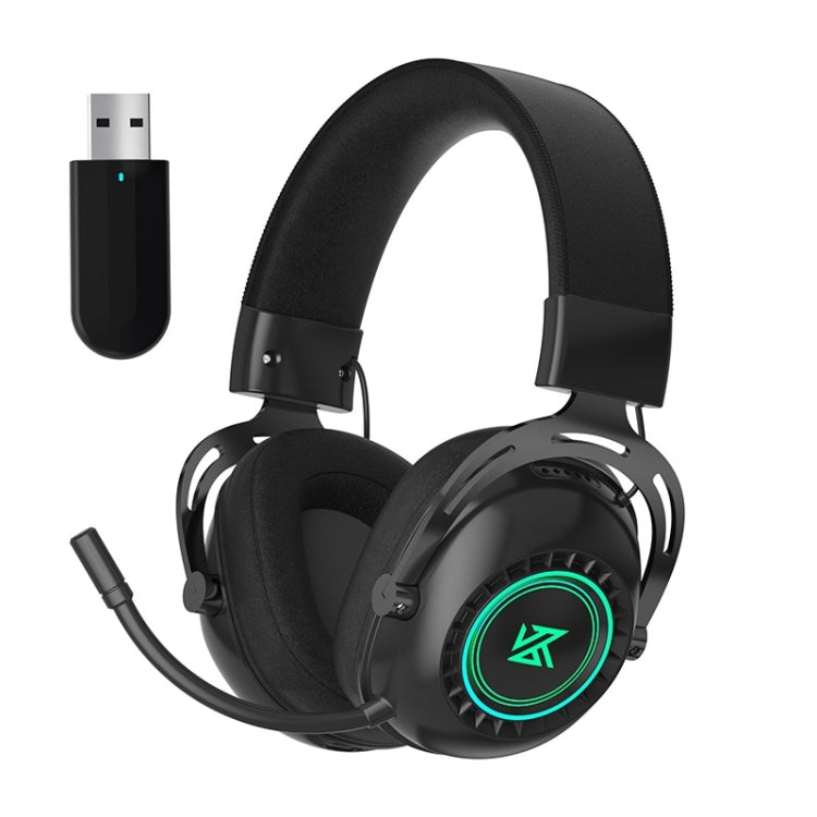 KZ-GP20 Bluetooth/2.4G Dual Mode Gaming RGB Lighting Headphones(Black) - Headset & Headphone by KZ | Online Shopping UK | buy2fix