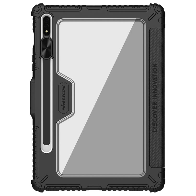 For Samsung Galaxy Tab S7 NILLKIN Bumper Pro Camshield Tablet Leather Case(Black) - Galaxy Tab S7 by NILLKIN | Online Shopping UK | buy2fix