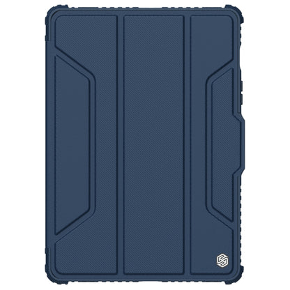 For Samsung Galaxy Tab S7 NILLKIN Bumper Pro Camshield Tablet Leather Case(Blue) - Galaxy Tab S7 by NILLKIN | Online Shopping UK | buy2fix