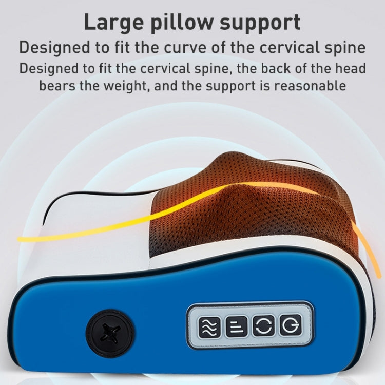 Multifunctional Hot Compress Neck Massager Car Cervical Spine Massage Pillow(One Button) - In Car by buy2fix | Online Shopping UK | buy2fix