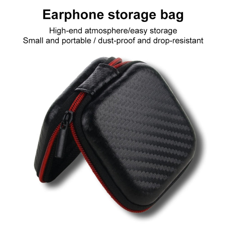 QKZ S102 Multi-function Headphone Data Cable Storage Bag(Black) - Other Earphone Case by QKZ | Online Shopping UK | buy2fix