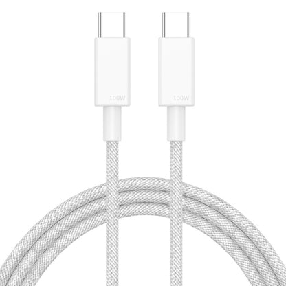 100W USB-C / Type-C to USB-C / Type-C Fast Charging Data Cable, Length:3m(White) -  by buy2fix | Online Shopping UK | buy2fix