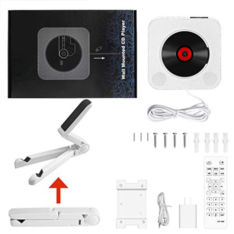 Kecag KC-809 10W Portable Bluetooth Album CD Player Player(Blue) - Consumer Electronics by Kecag | Online Shopping UK | buy2fix