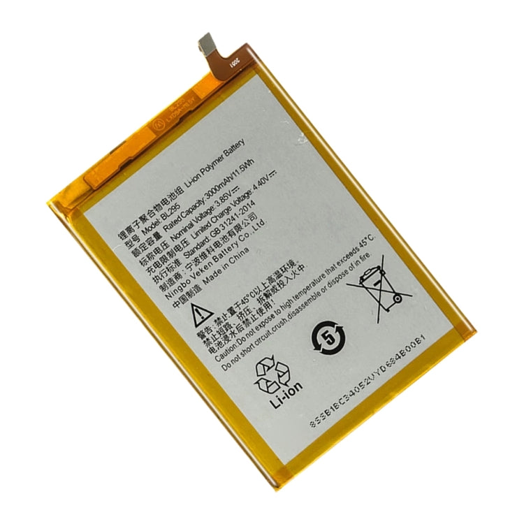 3050mAh BL271 For Lenovo ZUK Edge Z2X Li-Polymer Battery Replacement - For Lenovo by buy2fix | Online Shopping UK | buy2fix