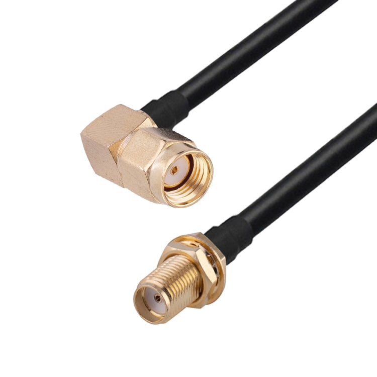 PR-SMA Male Elbow to SMA Female RG174 RF Coaxial Adapter Cable, Length: 20cm - Connectors by buy2fix | Online Shopping UK | buy2fix