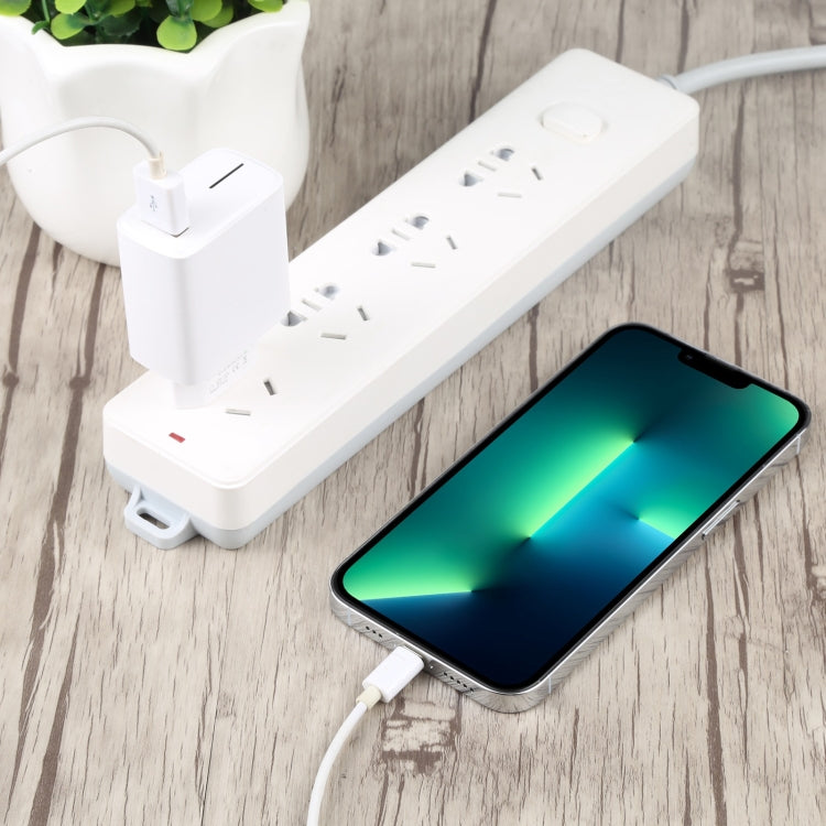 LZ-1130 QC 3.0 USB Charger, Plug Type:EU Plug(White) - Apple Accessories by buy2fix | Online Shopping UK | buy2fix