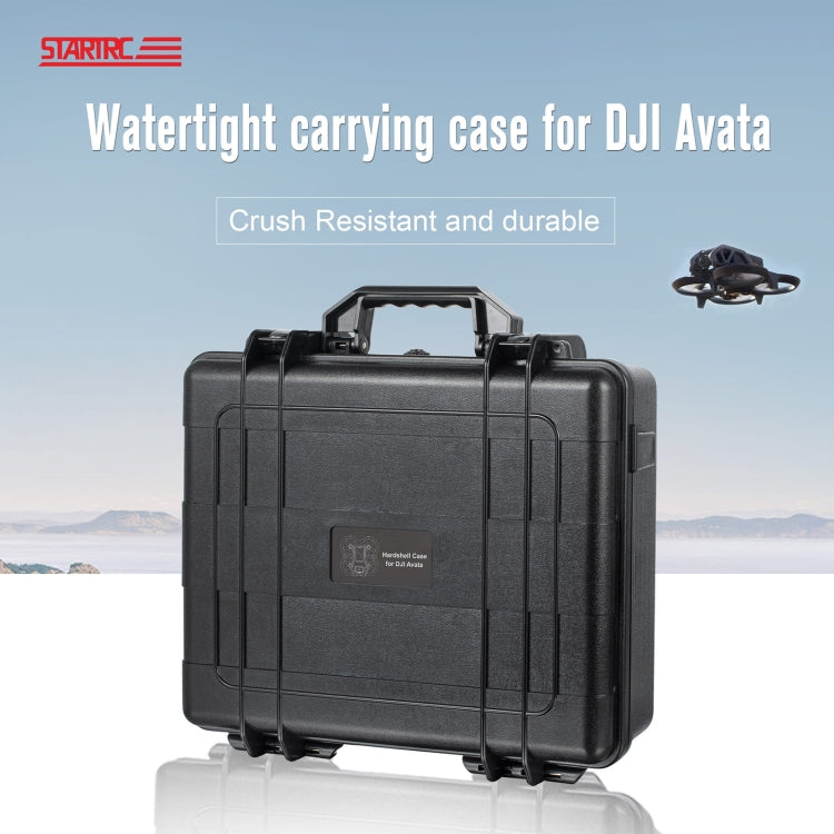 STARTRC ABS Waterproof Shockproof Suitcase Storage Box For DJI Avata / Goggles 2 / / FPV Goggles V2(Black) - Cases & Bags by buy2fix | Online Shopping UK | buy2fix