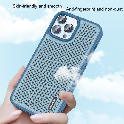 For iPhone 14 Pro Max WEKOME Graphene Heat Dissipation Phone Case (Blue) - iPhone 14 Pro Max Cases by WK | Online Shopping UK | buy2fix