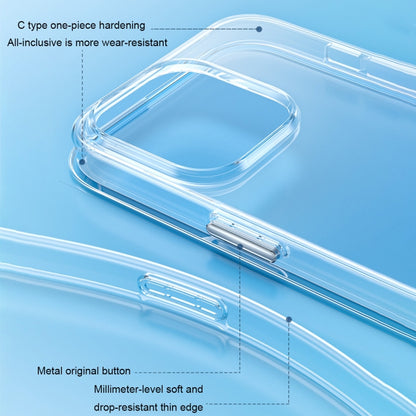 For iPhone 14 Plus WEKOME Top Clear Phone Case (Transparent) - iPhone 14 Plus Cases by WK | Online Shopping UK | buy2fix