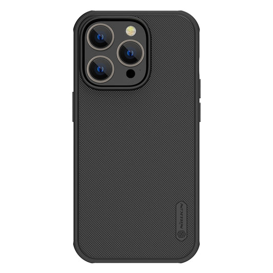 For iPhone 14 Pro Max NILLKIN Frosted Shield Pro Magsafe Phone Case(Black) - iPhone 14 Pro Max Cases by NILLKIN | Online Shopping UK | buy2fix