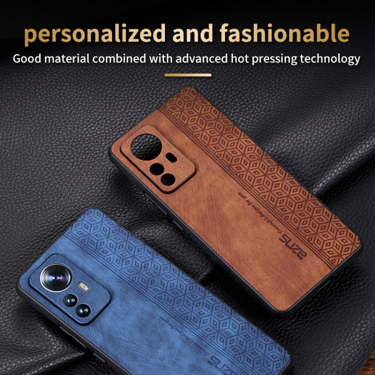 For Xiaomi 12 / 12S / 12X AZNS 3D Embossed Skin Feel Phone Case(Dark Green) - 12 Cases by AZNS | Online Shopping UK | buy2fix