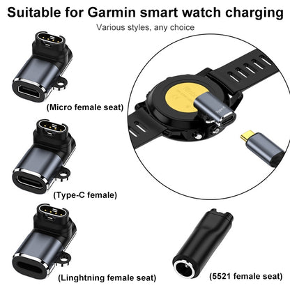 For Garmin Watch Charging Adapter, Interface:DC5.5 x 2.1 Straight - Smart Wear by buy2fix | Online Shopping UK | buy2fix