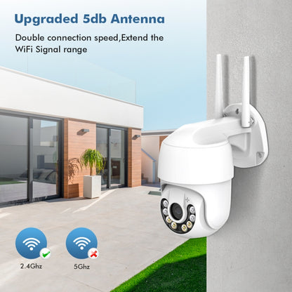 QX59 1920 x 1080P HD 2MP Wireless WiFi Smart Surveillance Camera, Specification:AU Plug - Security by buy2fix | Online Shopping UK | buy2fix