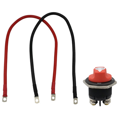 200A 6AWG Car Yacht Battery Selector Isolator Disconnect Rotary Switch Cut With Power Cord - In Car by buy2fix | Online Shopping UK | buy2fix