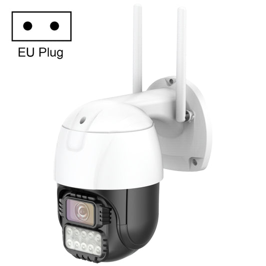 QX67 Humanoid Recognition AI Alarm WiFi Dome IP Camera, EU Plug - Security by buy2fix | Online Shopping UK | buy2fix