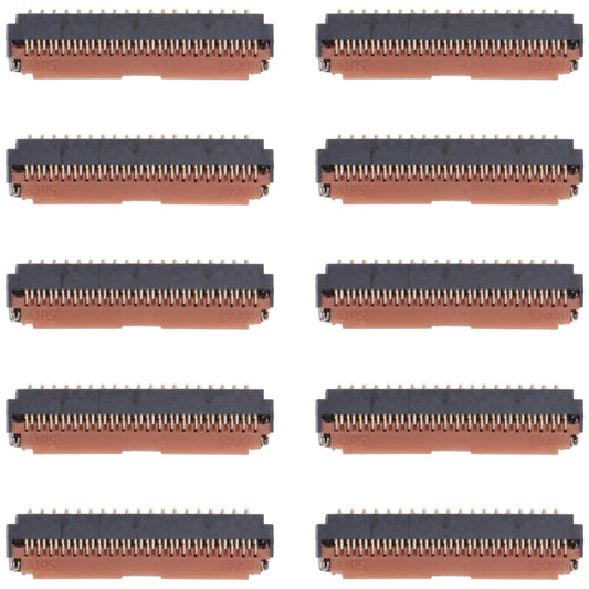 10pcs LCD Display FPC Connector On Motherboard For Xiaomi Redmi Note 2 / Redmi Note 3 / Redmi Note 4 / Redmi Note 4X - Repair & Spare Parts by buy2fix | Online Shopping UK | buy2fix