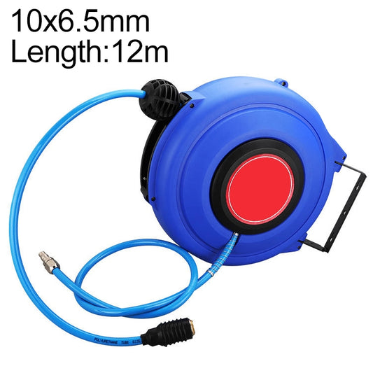 LAIZE Automatic Retractable Air Hose Reel Pneumatic PU Tube, Specification:10x6.5mm, 12m -  by LAIZE | Online Shopping UK | buy2fix
