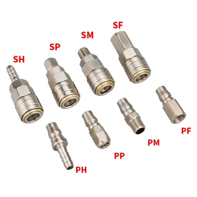 LAIZE SH+PH-40 10pcs C-type Self-lock Pneumatic Quick Fitting Connector -  by LAIZE | Online Shopping UK | buy2fix