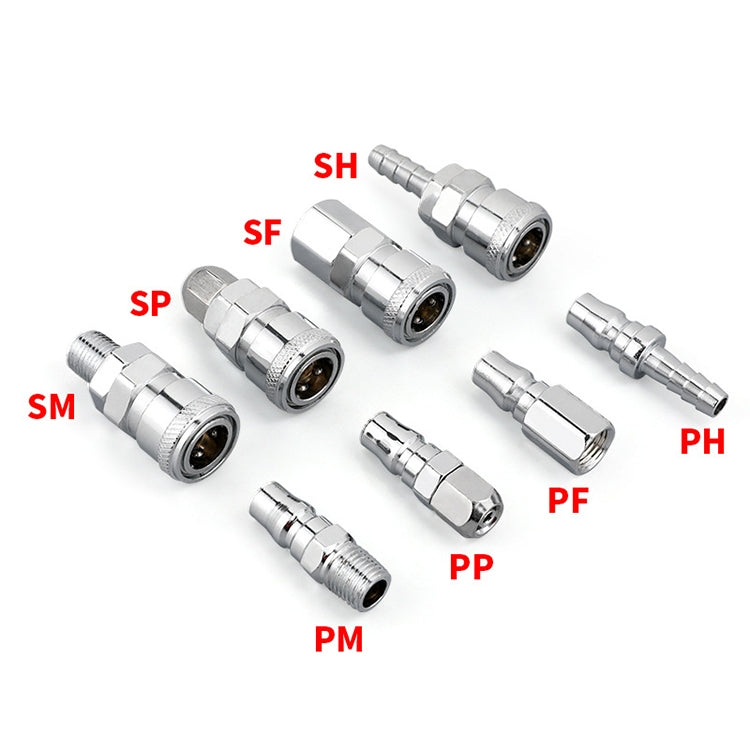 LAIZE PH-40 10pcs C-type Self-lock Air Tube Pneumatic Quick Fitting Connector -  by LAIZE | Online Shopping UK | buy2fix