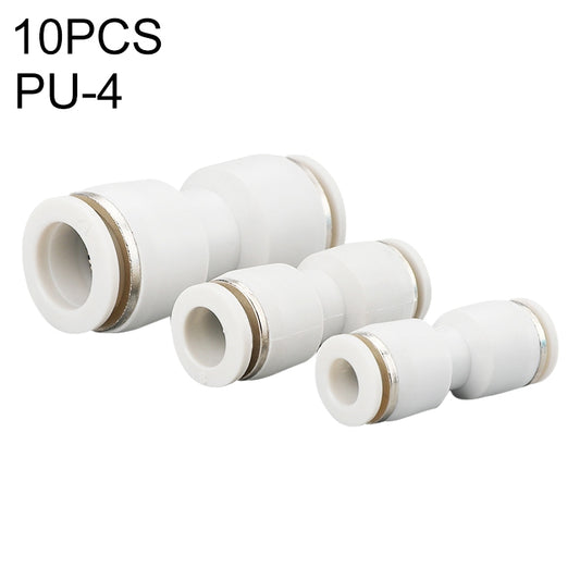 PU-4 LAIZE 10pcs PU Straight Pneumatic Quick Fitting Connector -  by LAIZE | Online Shopping UK | buy2fix
