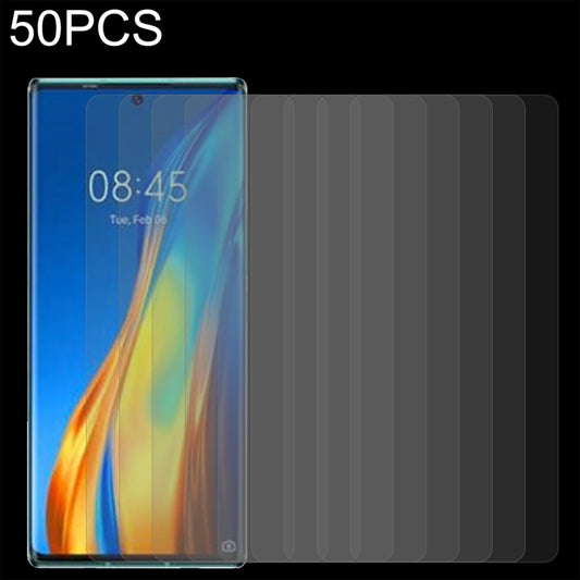 For Tecno Phantom X2 50pcs 0.26mm 9H 2.5D Tempered Glass Film - Tecno Cases by buy2fix | Online Shopping UK | buy2fix