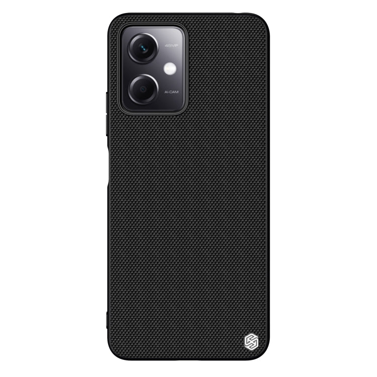 For Xiaomi Redmi Note 12 China NILLKIN Shockproof TPU + PC Textured Phone Case(Black) - Xiaomi Cases by NILLKIN | Online Shopping UK | buy2fix