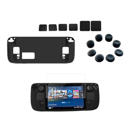 For Steam Deck Shockproof Silicone Game Console Protective Case(Black) - Accessories by buy2fix | Online Shopping UK | buy2fix