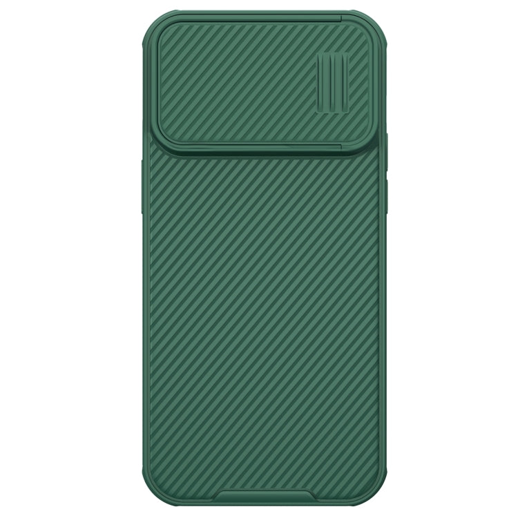 For iPhone 14 Pro Max NILLKIN CamShield S Magnetic Magsafe Case(Green) - iPhone 14 Pro Max Cases by NILLKIN | Online Shopping UK | buy2fix