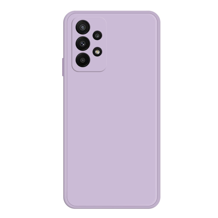 For Samsung Galaxy A23 Imitation Liquid Silicone Phone Case(Purple) - Galaxy Phone Cases by buy2fix | Online Shopping UK | buy2fix