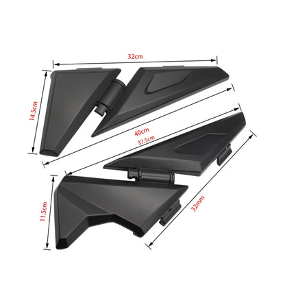 For BMW R1250GS  R1200GS ADV M-L040 Motorcycle Left and Right Side Panel Frame Protector - In Car by buy2fix | Online Shopping UK | buy2fix