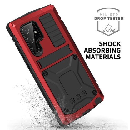 For Samsung Galaxy S23 Ultra 5G R-JUST Life Waterproof Dustproof Shockproof Phone Case(Red) - Galaxy S23 Ultra 5G Cases by R-JUST | Online Shopping UK | buy2fix