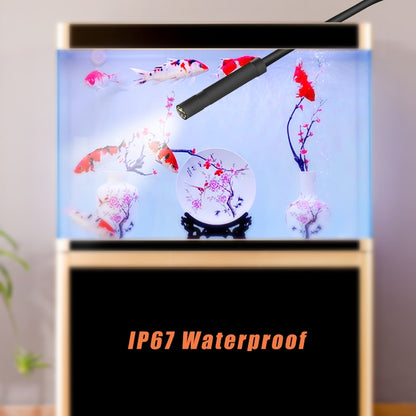 P40 8mm HD Waterproof Portable Integrated Hand-held Vertical Screen Industry Endoscope, Length:2m(Flexible  Wire) - Consumer Electronics by buy2fix | Online Shopping UK | buy2fix